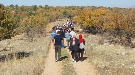 BOZKIR ZİRVE TEPESİNE ÖĞRENCİLERİMİZLE TREKKİNG 